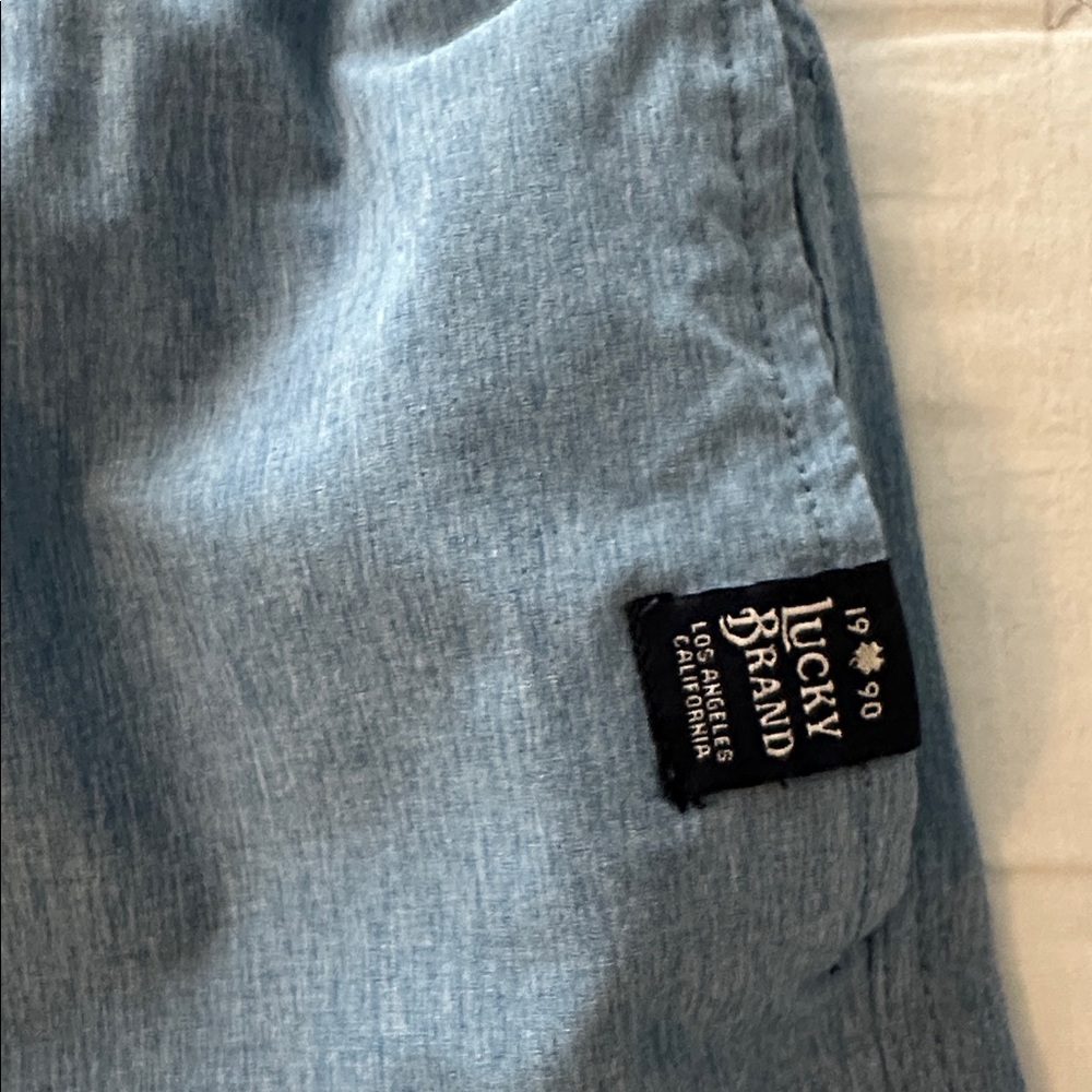 Boy’s Lucky Brand Light Blue pull-on Shorts - Picture 2 of 6